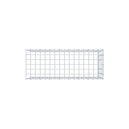 Toegevoegde pool type 4 80 cm x 40 cm x 30 cm (L x H x D), maaswijdte 5 cm x 10 cm, C-ring