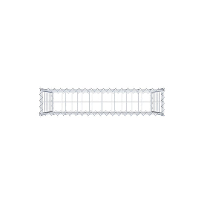 Gabion 100 cm x 70 cm x 20 cm (L x H x P), mailles 10 cm x 10 cm, spirale