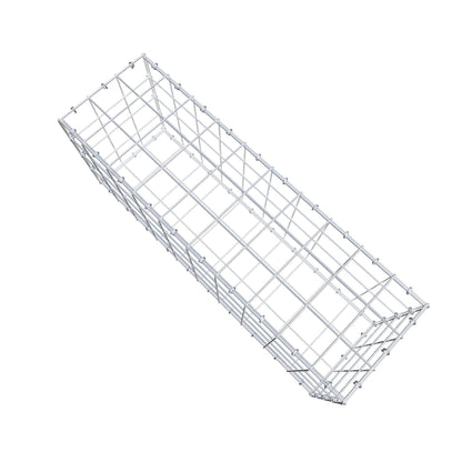 Schanskorf 100 cm x 40 cm x 30 cm (L x H x D), maaswijdte 10 cm x 10 cm, C-ring
