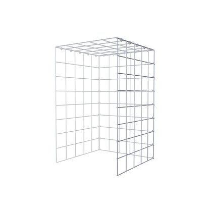 Anbaugabione Typ 4 80 cm x 50 cm x 50 cm (L x H x T), Maschenweite 10 cm x 10 cm, C-Ring