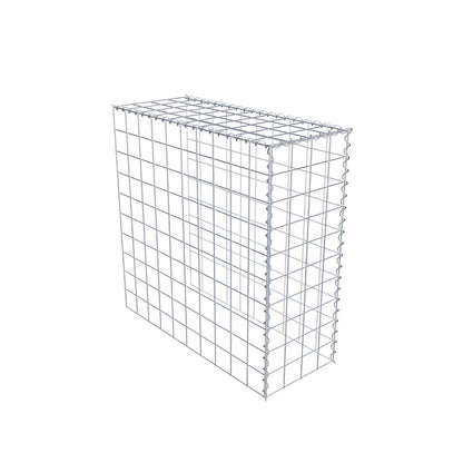 Anbaugabione Typ 4 100 cm x 100 cm x 40 cm (L x H x T), Maschenweite 10 cm x 10 cm, Spirale