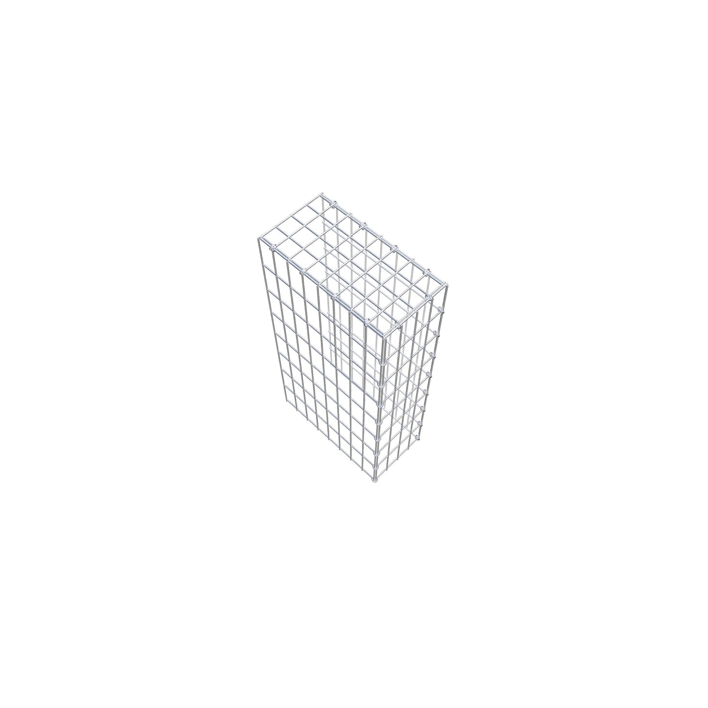 Pile aggiuntivo tipo 4 80 cm x 40 cm x 20 cm (L x H x P), maglia 5 cm x 10 cm, anello a C