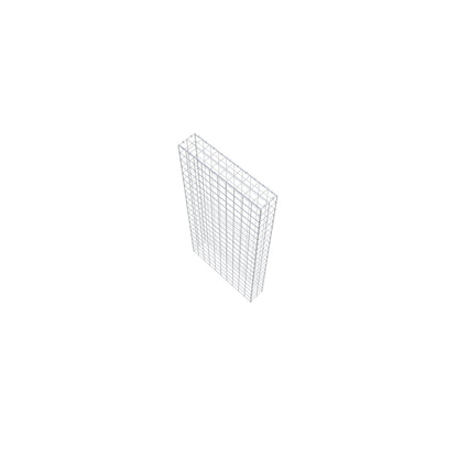 Pilote adicional tipo 3 200 cm x 100 cm x 20 cm (L x A x P), malla 10 cm x 10 cm, anillo en C