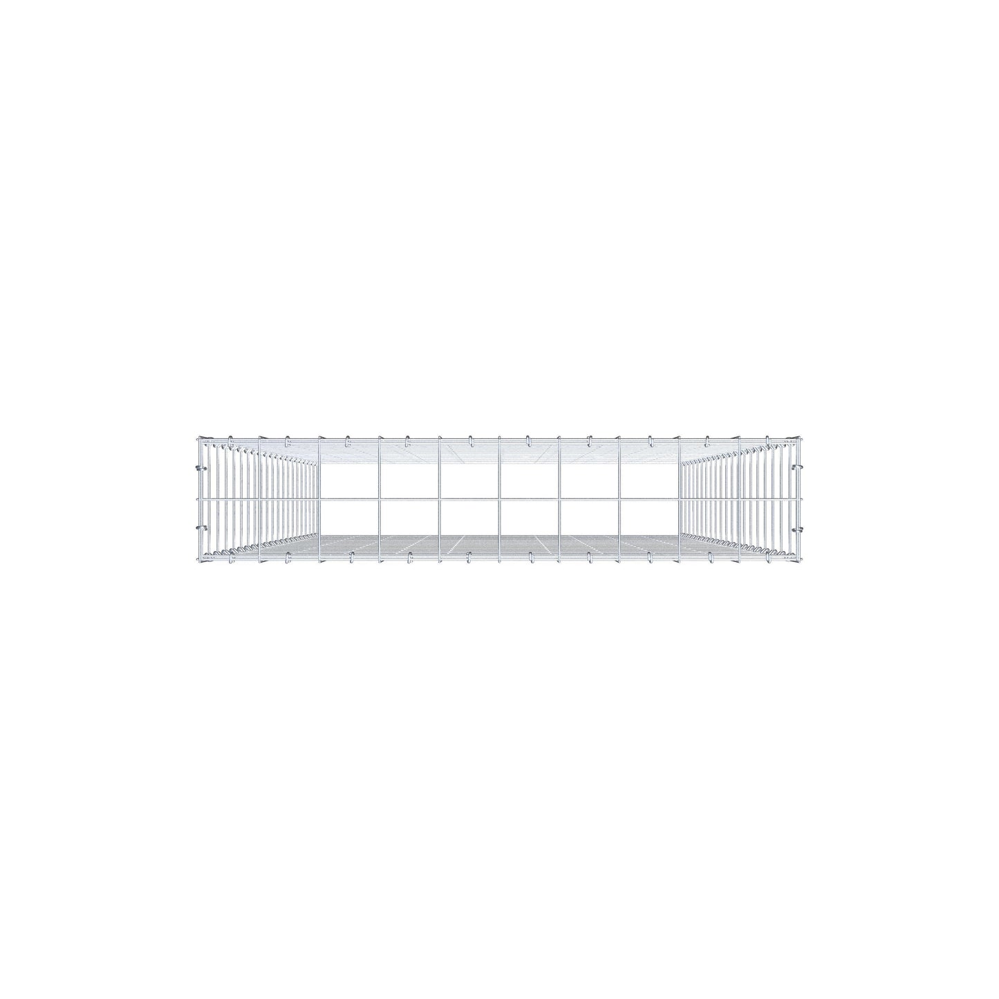 Pilote adicional tipo 3 200 cm x 100 cm x 20 cm (L x A x P), malla 10 cm x 10 cm, anillo en C