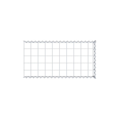 Gavión complementario tipo 4 100 cm x 20 cm x 50 cm (L x A x P), malla 10 cm x 10 cm, espiral