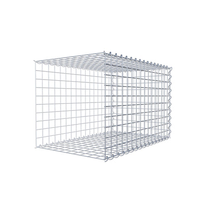 Opvokset gabion type 2 80 cm x 50 cm x 50 cm (L x H x D), maskestørrelse 5 cm x 5 cm, spiral