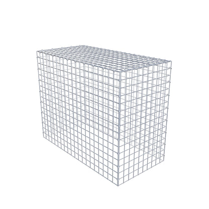Mounted gabion type 3 100 cm x 80 cm x 50 cm (L x H x D), mesh size 5 cm x 5 cm, C-ring