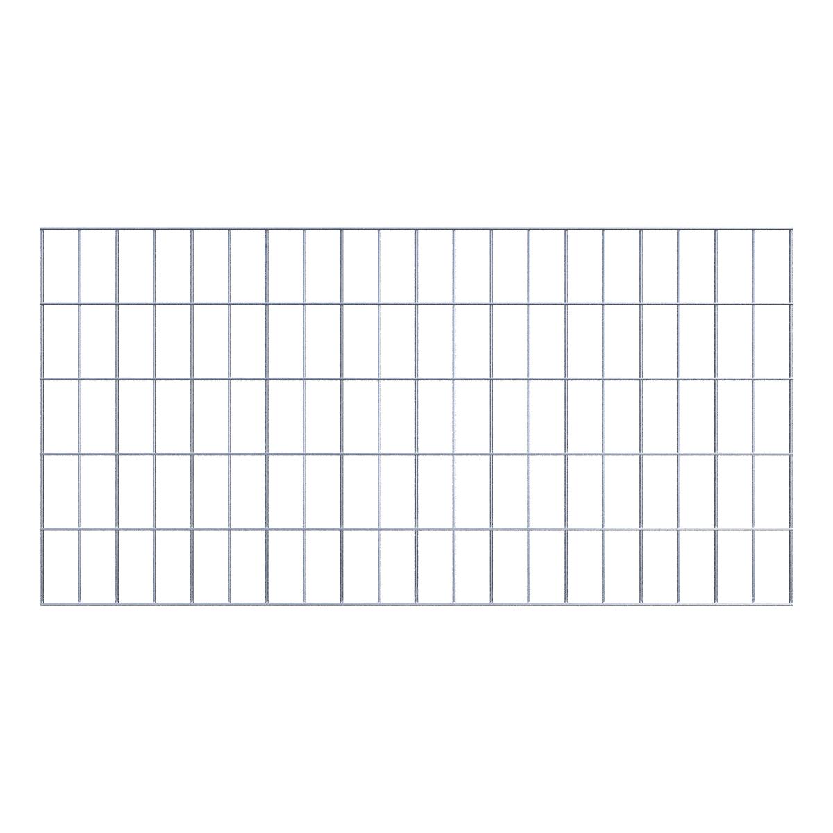 Decorative trellis / trellis (including mounting material) mesh size 5 x 10 cm