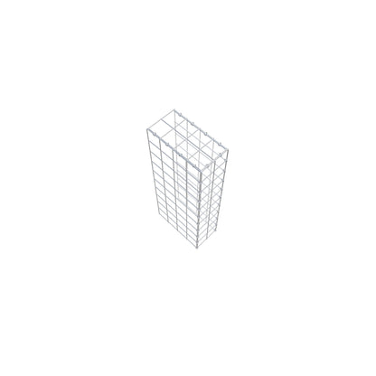 Pile aggiuntivo tipo 4 100 cm x 40 cm x 20 cm (L x H x P), maglia 10 cm x 10 cm, anello a C