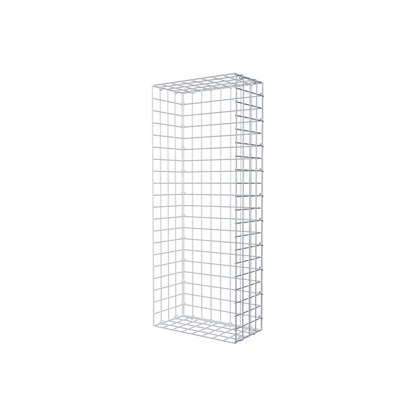 Fourche rapportée type 2 100 cm x 20 cm x 40 cm (L x H x P), mailles 5 cm x 5 cm, anneau C