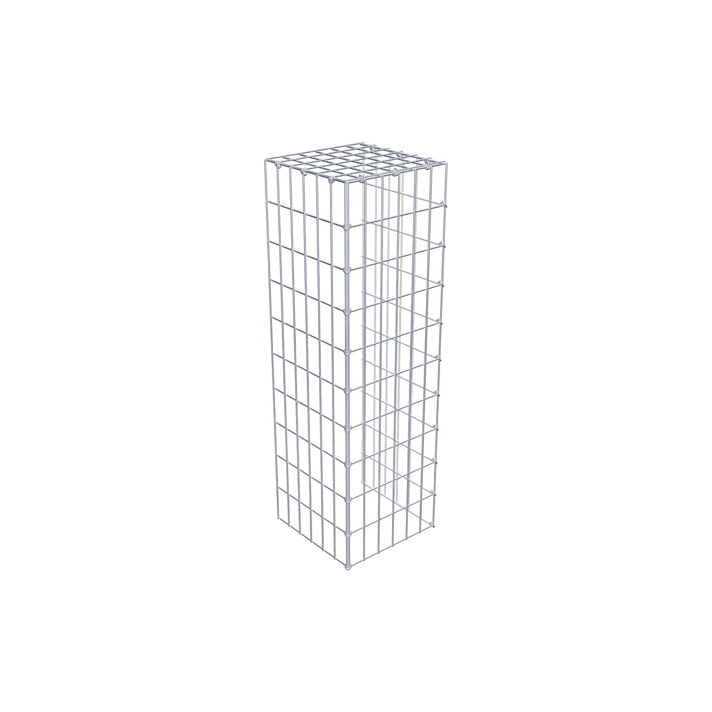 Fourche rapportée type 4 100 cm x 30 cm x 30 cm (L x H x P), mailles 5 cm x 10 cm, anneau C