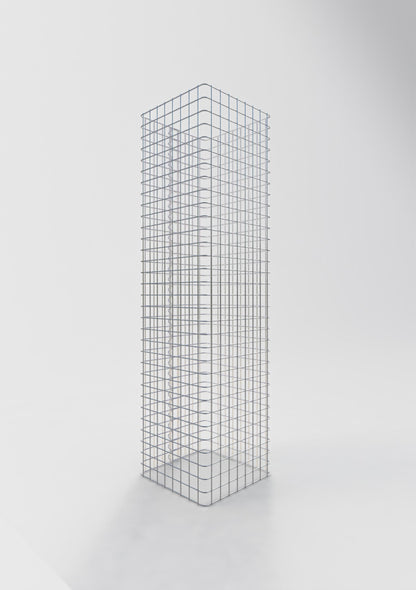 Colonne de gabion 42 x 42 cm MW 5 x 5 cm carré
