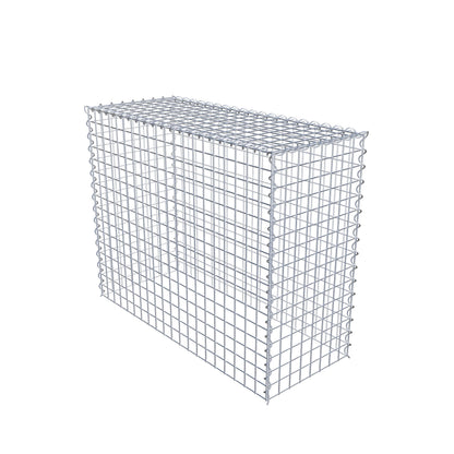 Grown-on gabion type 3 100 cm x 80 cm x 40 cm (L x H x D), mesh size 5 cm x 5 cm, spiral