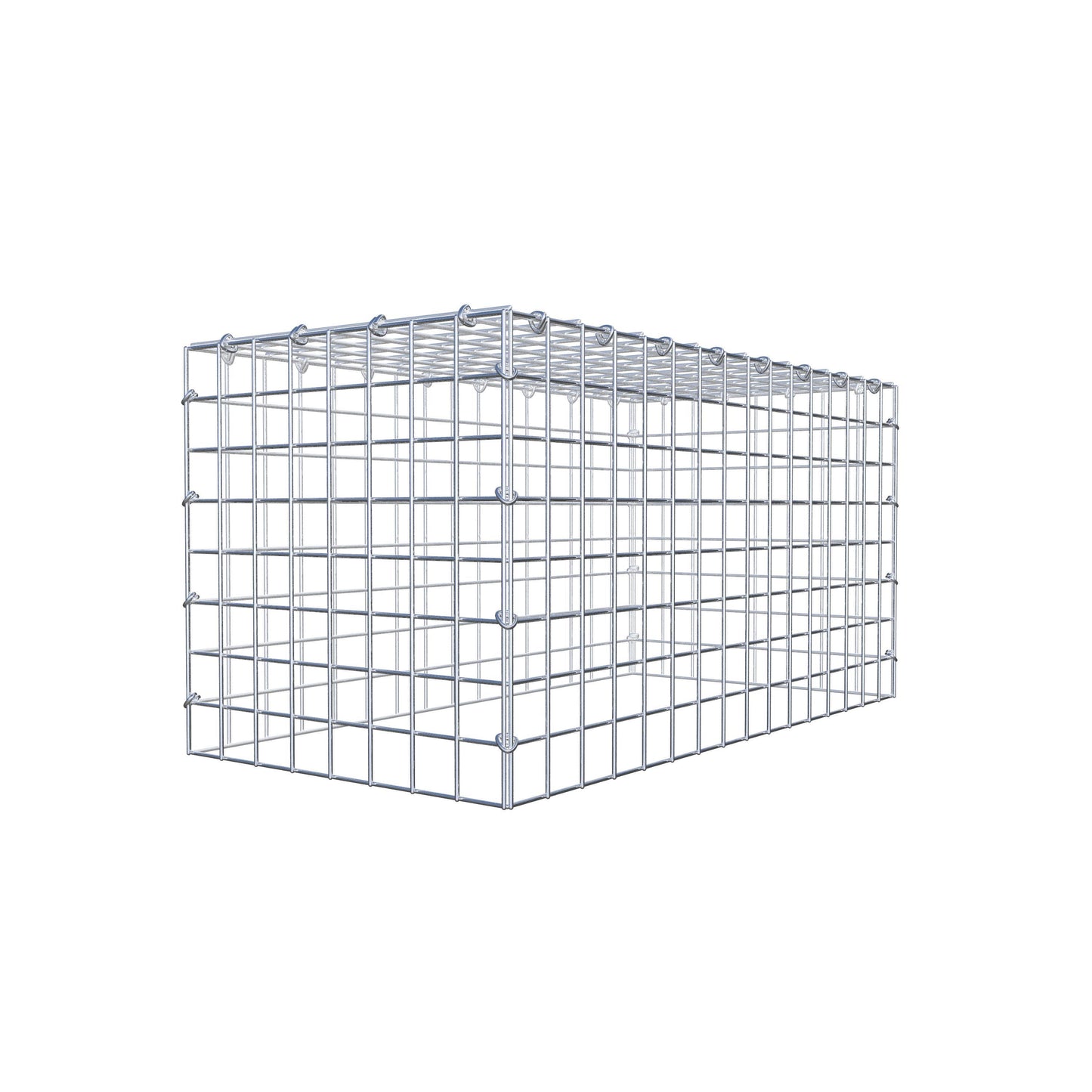 Add-on pool type 3 80 cm x 40 cm x 40 cm (L x H x D), maaswijdte 5 cm x 5 cm, C-ring