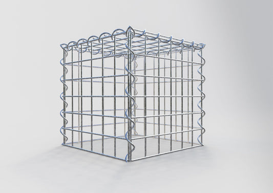Extra gabion typ 3 30 cm x 30 cm x 30 cm (L x H x D), maskstorlek 5 cm x 5 cm, spiral