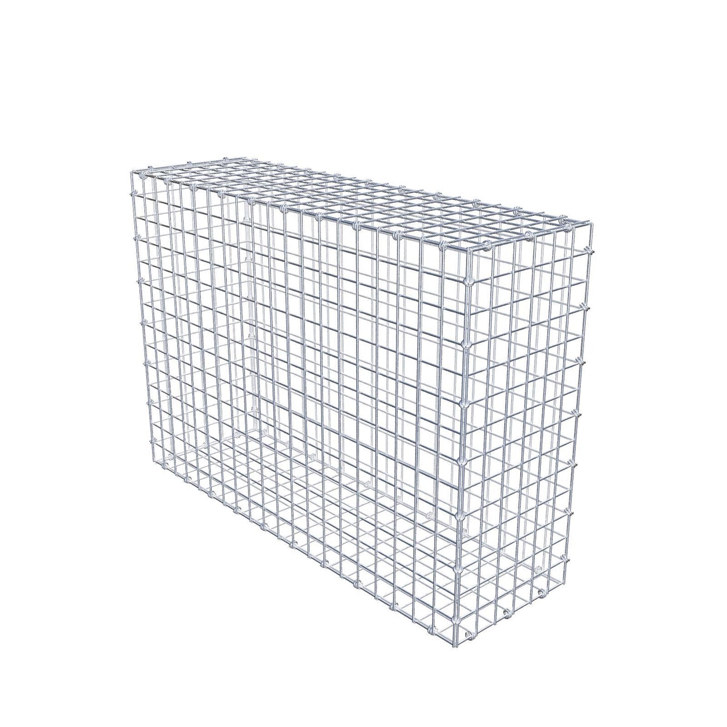 Gabione 100 cm x 70 cm x 30 cm (L x H x T), Maschenweite 5 x 5 cm, Spiralring