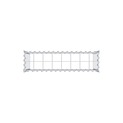 Gabbione aggiuntivo tipo 3 80 cm x 40 cm x 20 cm (L x H x P), maglia 10 cm x 10 cm, spirale