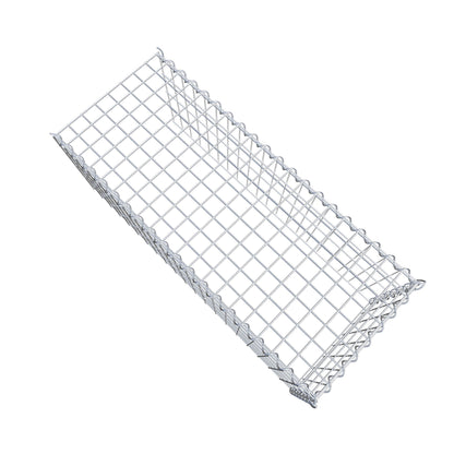 Add-on schanskorf type 4 100 cm x 40 cm x 40 cm (L x H x D), maaswijdte 5 cm x 10 cm, spiraalvormig
