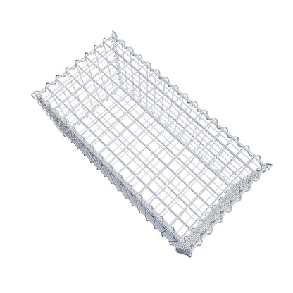 Gabione 80 cm x 40 cm x 40 cm (L x H x T), Maschenweite 5 cm x 5 cm, Spirale