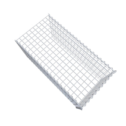 Add-on schanskorf type 4 100 cm x 50 cm x 50 cm (L x H x D), maaswijdte 5 cm x 5 cm, spiraalvormig