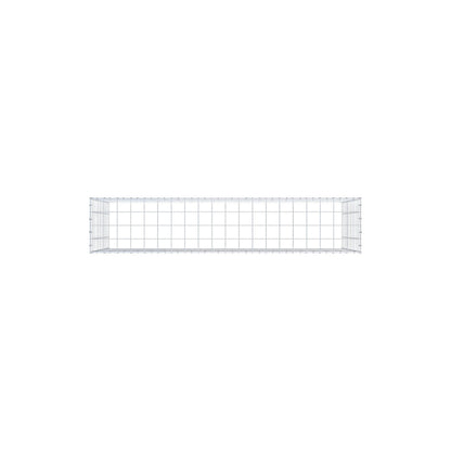 Mounted gabion type 3 200 cm x 100 cm x 40 cm (L x H x D), mesh size 10 cm x 10 cm, C-ring