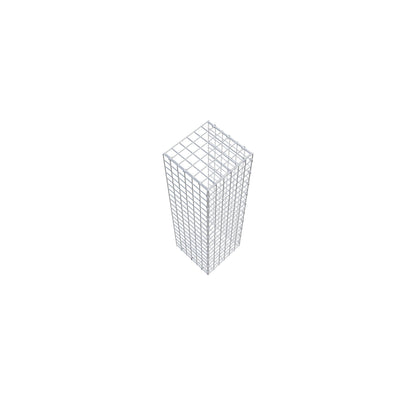 Anbaugabione Typ 2 100 cm x 30 cm x 30 cm (L x H x T), Maschenweite 5 cm x 5 cm, C-Ring