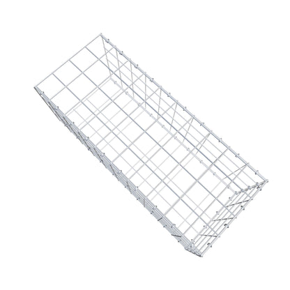 Monteret gabion type 2 100 cm x 40 cm x 40 cm (L x H x D), maskestørrelse 10 cm x 10 cm, C-ring