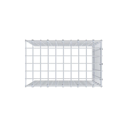 Fourche rapportée type 4 50 cm x 50 cm x 30 cm (L x H x P), mailles 5 cm x 5 cm, anneau C