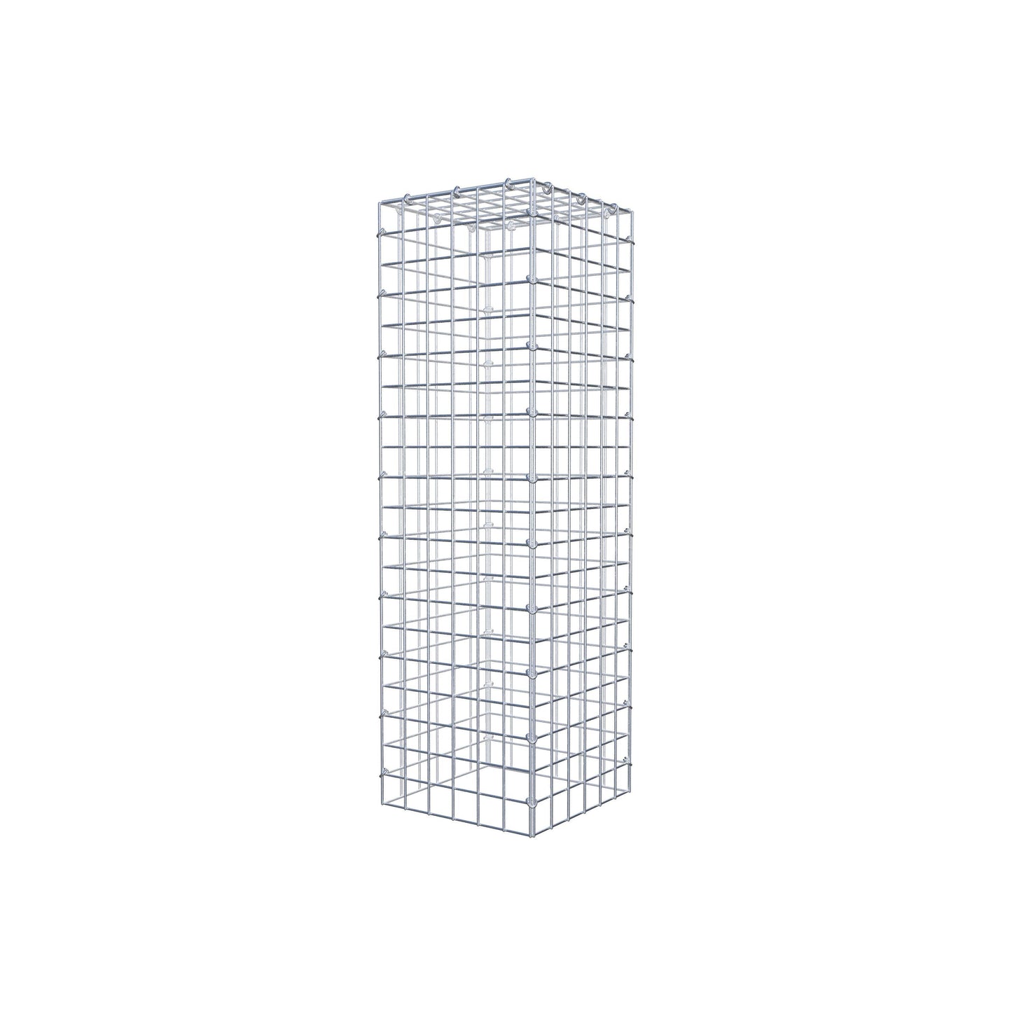 Fourche rapportée type 3 100 cm x 30 cm x 30 cm (L x H x P), mailles 5 cm x 5 cm, anneau C