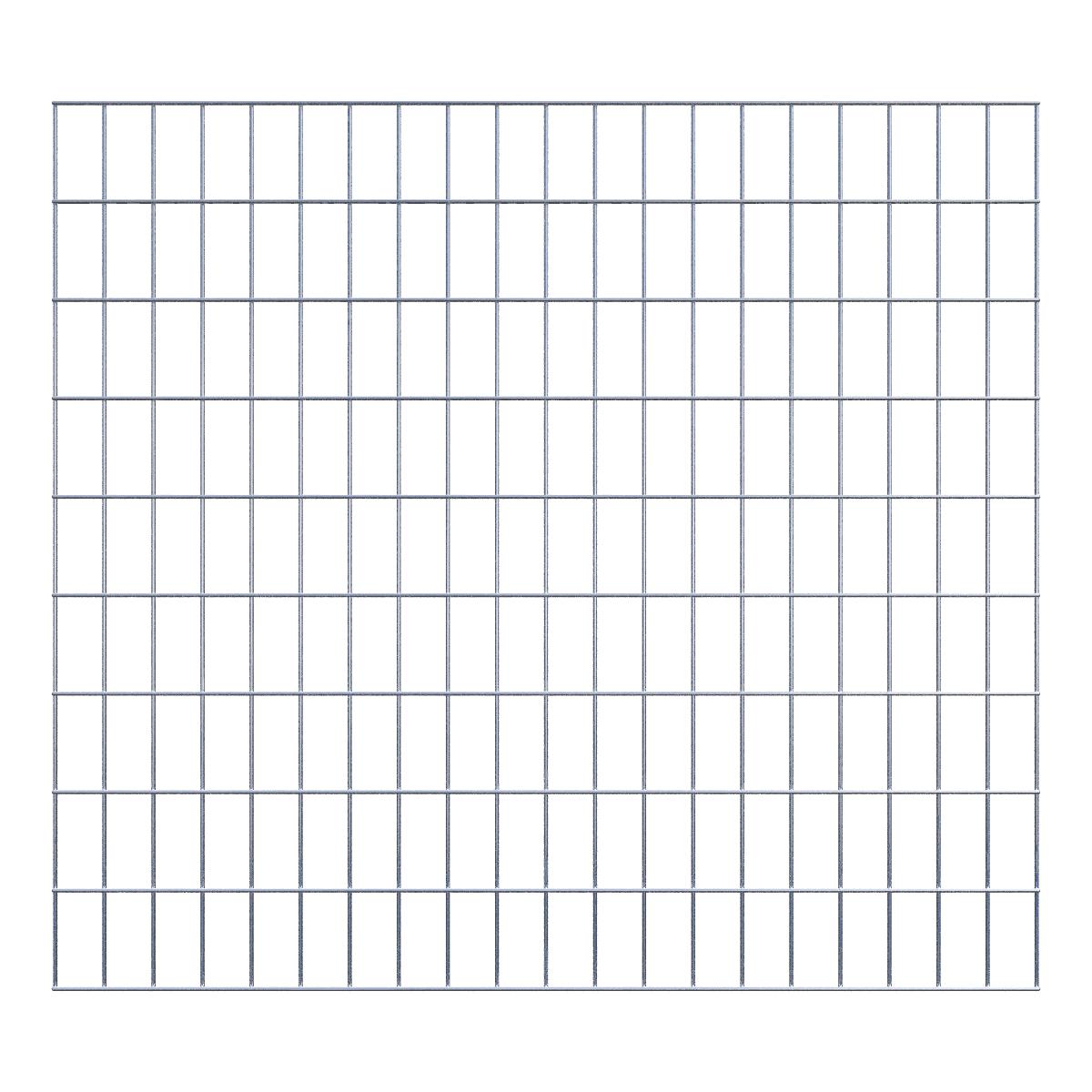 Decorative trellis / trellis (including mounting material) mesh size 5 x 10 cm
