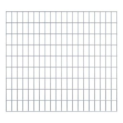 Decorative trellis / trellis (including mounting material) mesh size 5 x 10 cm