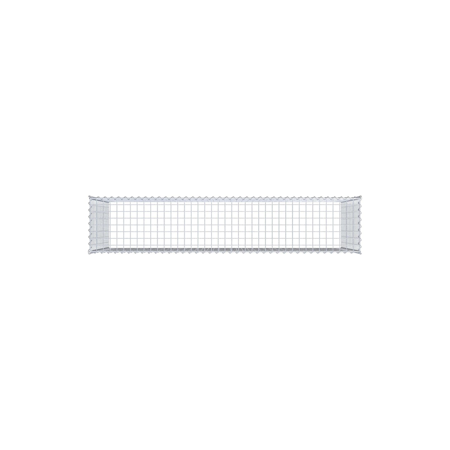Add-on schanskorf type 3 200 cm x 100 cm x 40 cm (L x H x D), maaswijdte 5 cm x 5 cm, spiraalvormig