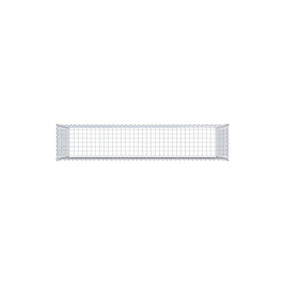 Add-on schanskorf type 3 200 cm x 100 cm x 40 cm (L x H x D), maaswijdte 5 cm x 5 cm, spiraalvormig