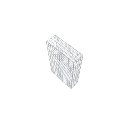Add-on schanskorf type 2 100 cm x 60 cm x 20 cm (L x H x D), maaswijdte 5 cm x 5 cm, C-ring