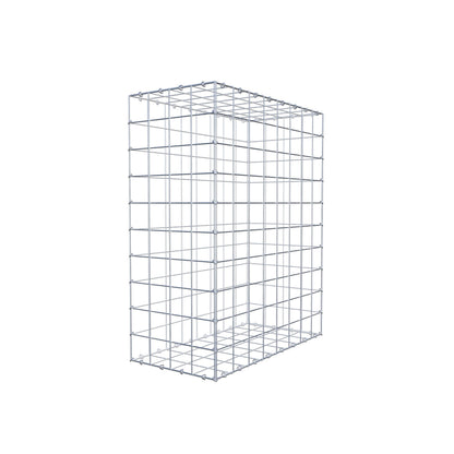 Gabbione 100 cm x 80 cm x 40 cm (L x H x P), maglia 10 cm x 10 cm, anello a C