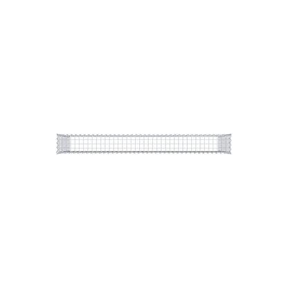Anbaugabione Typ 3 200 cm x 100 cm x 20 cm (L x H x T), Maschenweite 5 cm x 5 cm, Spirale