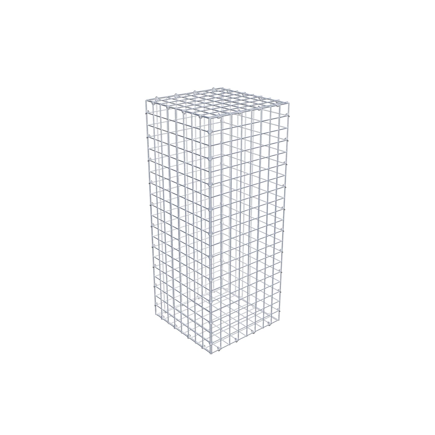 Gabion 100 cm x 40 cm x 40 cm (L x H x D), maskestørrelse 5 cm x 5 cm, C-ring