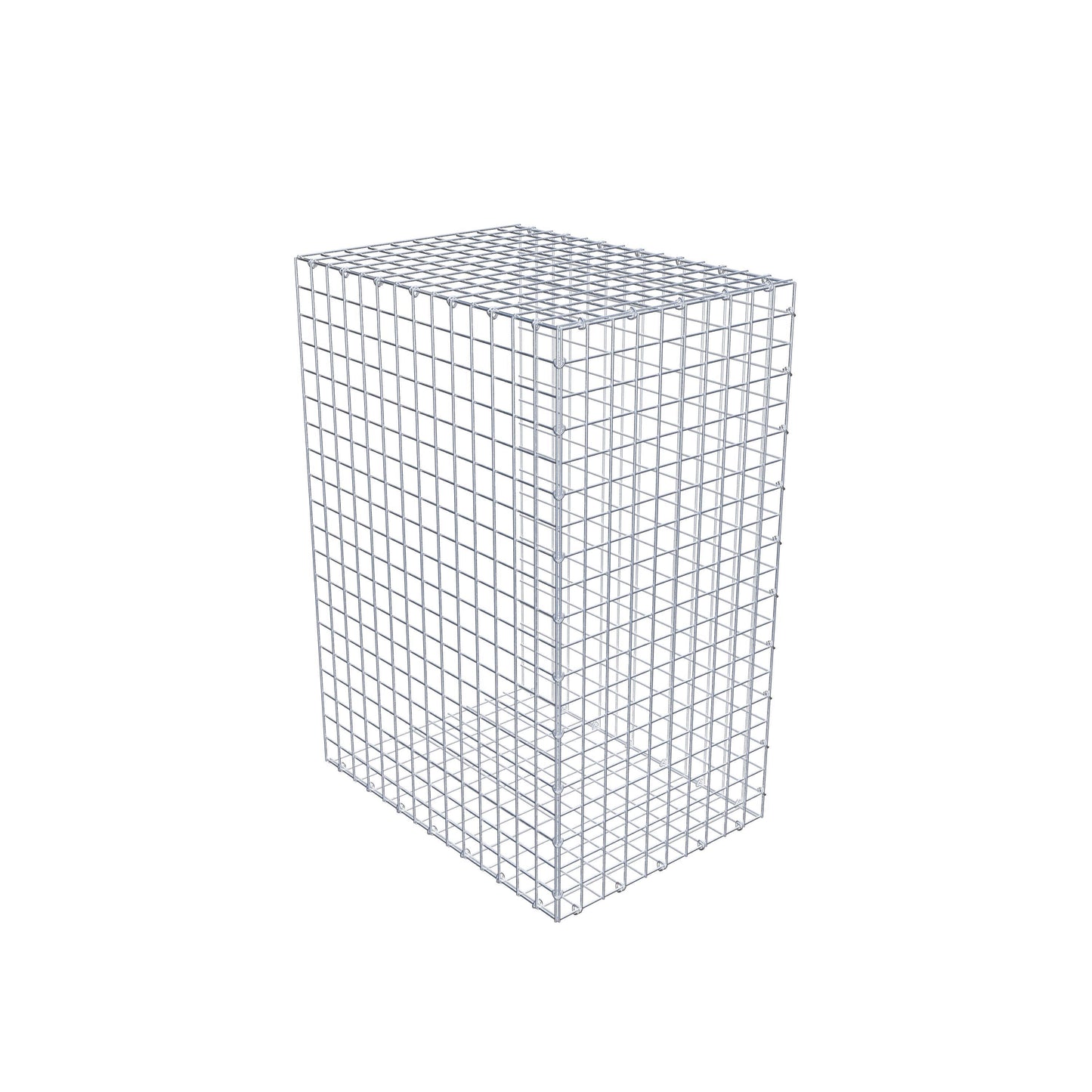 Mounted gabion type 2 100 cm x 70 cm x 50 cm (L x H x D), mesh size 5 cm x 5 cm, C-ring