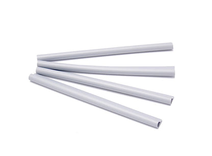 2x clips de fixation pour bande de protection visuelle Gris MW 5 x 20 cm