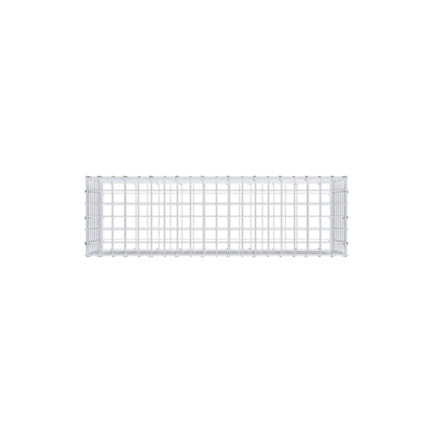 Gabion 100 cm x 40 cm x 30 cm (L x H x D), mesh size 5 cm x 5 cm, C-ring