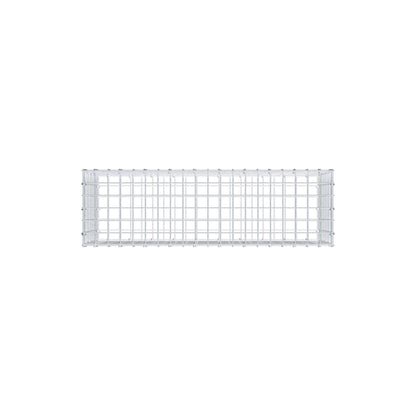 Gabion 100 cm x 40 cm x 30 cm (L x H x D), mesh size 5 cm x 5 cm, C-ring