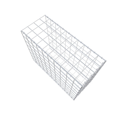 Type 2 oplegkorf 100 cm x 80 cm x 40 cm (L x H x D), maaswijdte 10 cm x 10 cm, C-ring