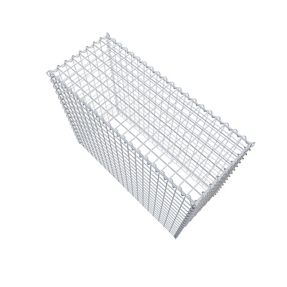 Grown-on gabion type 3 100 cm x 80 cm x 40 cm (L x H x D), mesh size 5 cm x 5 cm, spiral