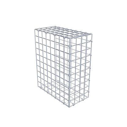 Anbaugabione Typ 2 50 cm x 40 cm x 20 cm (L x H x T), Maschenweite 5 cm x 5 cm, C-Ring