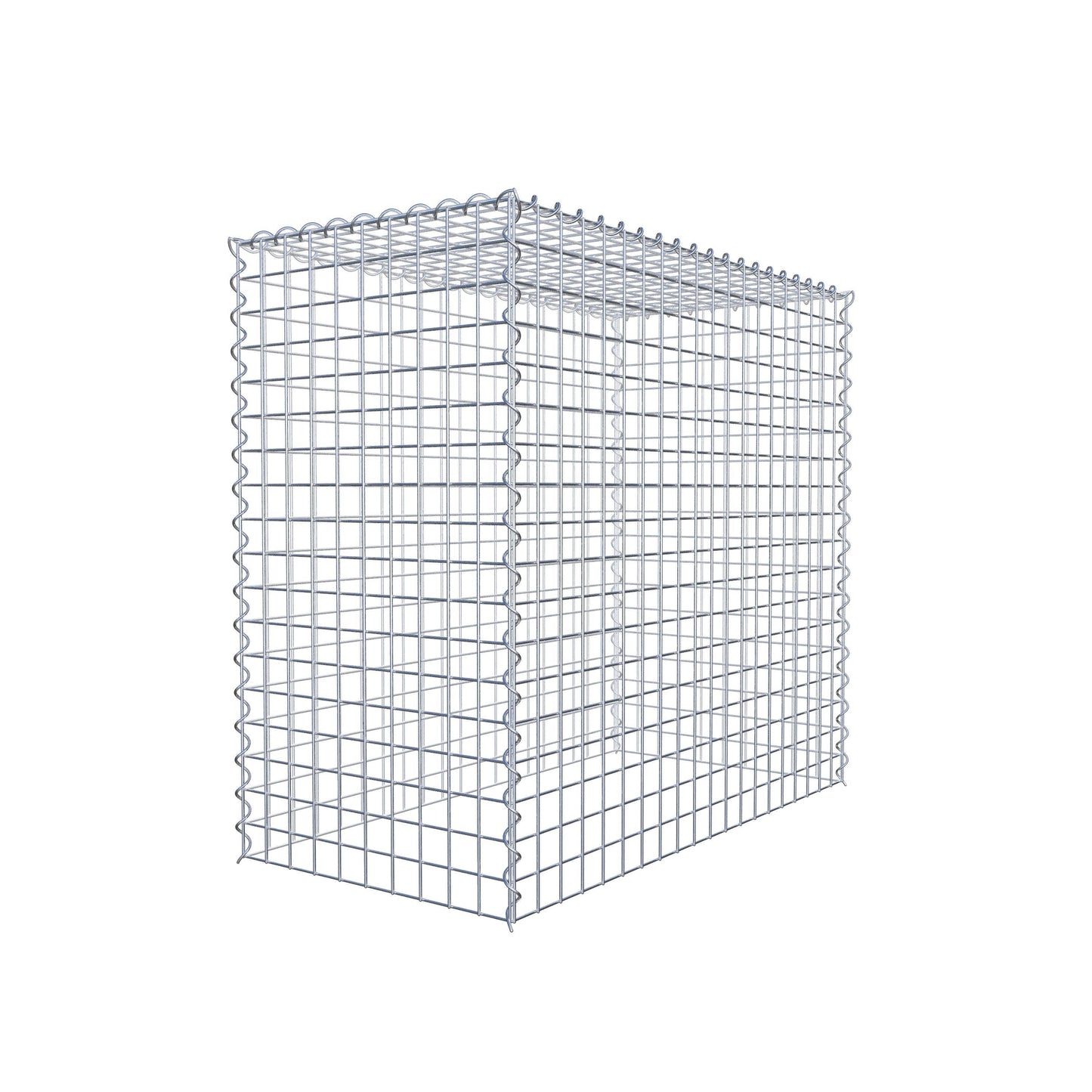 Extra gabion typ 3 100 cm x 90 cm x 50 cm (L x H x D), maskstorlek 5 cm x 5 cm, spiral