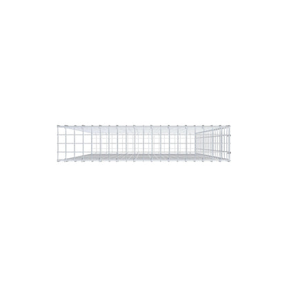 Anbaugabione Typ 2 200 cm x 100 cm x 20 cm, Maschenweite 5 cm x 10 cm, C-Ring