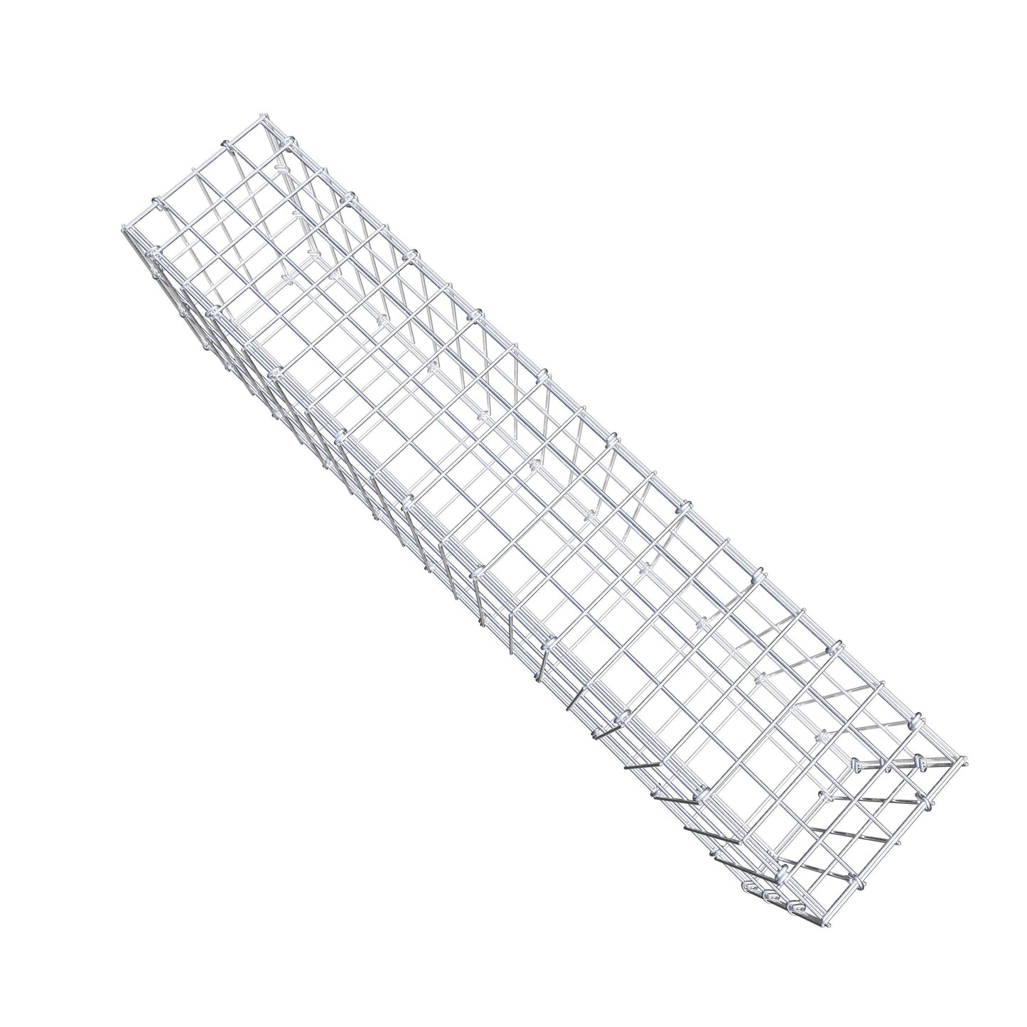 Gabione 100 cm x 30 cm x 20 cm (L x H x T), Maschenweite 5 cm x 10 cm, C-Ring