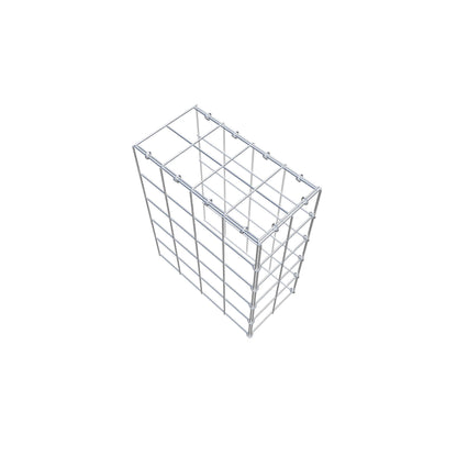Anbaugabione Typ 4 50 cm x 40 cm x 20 cm (L x H x T), Maschenweite 10 cm x 10 cm, C-Ring