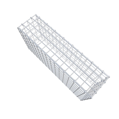 Anbaugabione Typ 3 80 cm x 40 cm x 20 cm (L x H x T), Maschenweite 5 cm x 5 cm, C-Ring