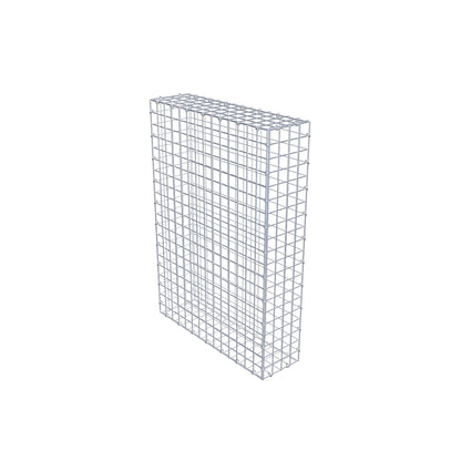 Gabbione 100 cm x 70 cm x 20 cm (L x H x P), maglia 5 cm x 5 cm, anello a C